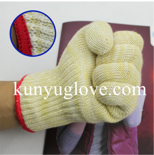 100% aramid Flame & Heat Resistant oven glove