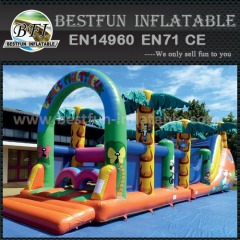 2015 Insane Inflatable 5k Course & Obstacles