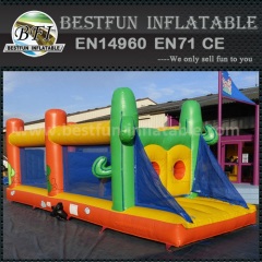 Obstacle course inflatable party rentals