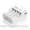 4pcs Ni-Mh Ni-Cd AAA AA Rechargeable Battery Charger With USB Output Port