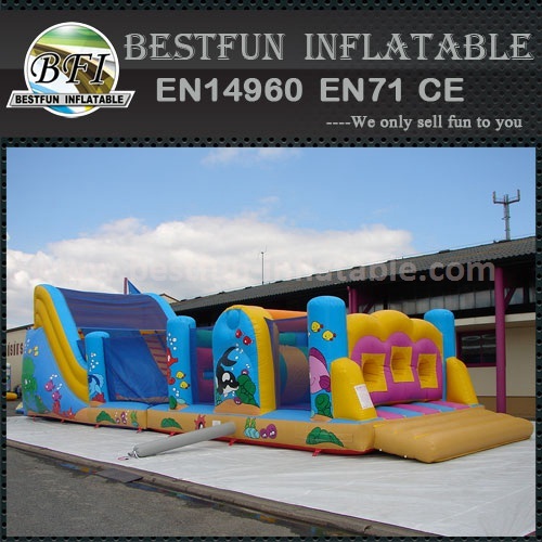 Inflatable Climbing Castle Obstacle Course