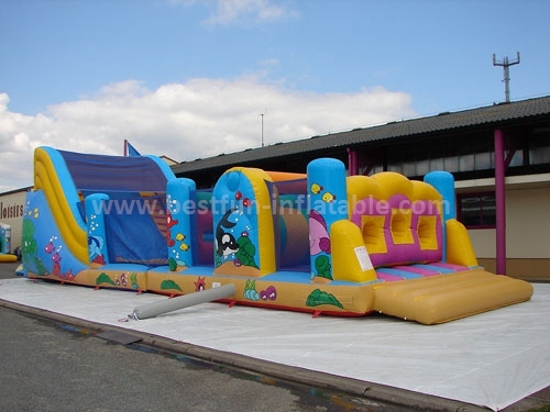 Kiddie Climb & Slide Obstacle Course