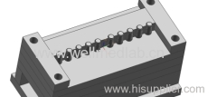 Nebulizer masks connector plastic injection moulding