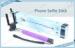 Portable Telescopic Smartphone Selfie Stick 1100mm Length , Bluetooth Selfie Pole