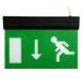 Maintained Double Sided Battery Powered Emergency Aluminum Exit Sign