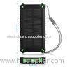 8000mAh 29.6Wh Li-polymer power bank , Micro USB 5V / 2A Portable Solar Power Bank