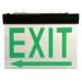 Automatic Maintained Double Sided Exit Signs For Ceiling Surface Suspended