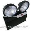 Non maintained Wall Surface Mounted Twin Spot Emergency Lights with PS Diffuser
