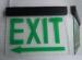 Commercial battery operated Aluminum Exit Sign for Teaching Buildings