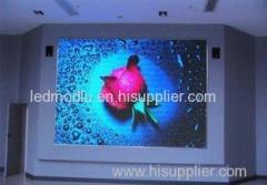 Indoor P10 full color LED display