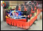 Indoor 5D Movie Theater Equipment , Hydraulic System 5D Motion Theater