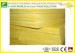 Stable Thermal fireproof Insulation Glass Wool in Yellow for buildings sound absorption