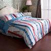 High Yarn Cotton Sateen Bedding Sets ,Striped Design Pillowcase Sets