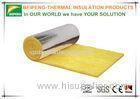 Yellow Blanket Insulation Glass Wool felt fireproof sound absorption