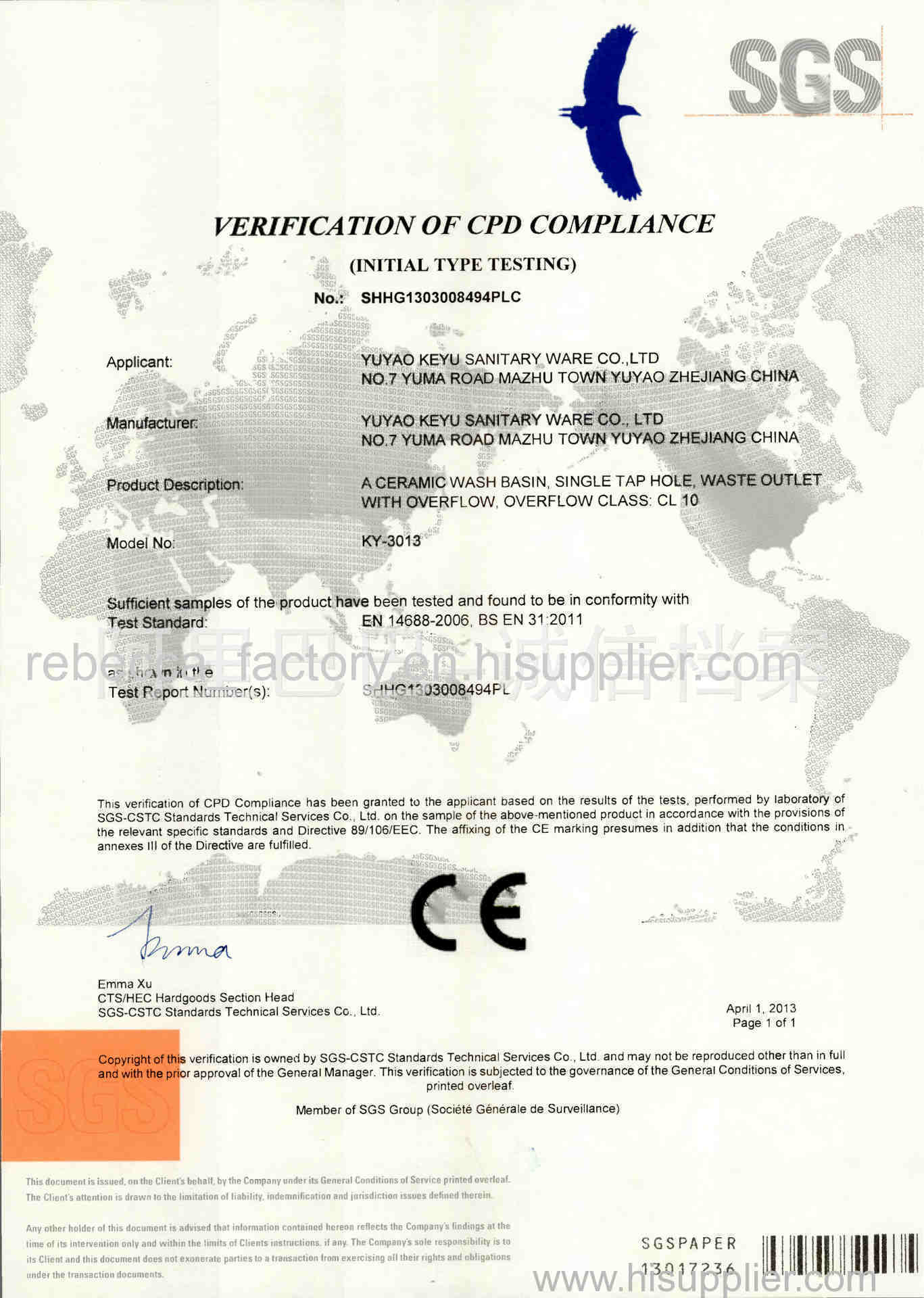 CE