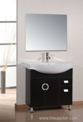 80CM MDF bathroom cabinet floor stand cabinet vanity for sale