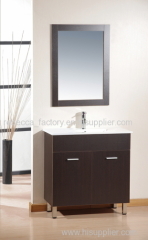 80CM MDF bathroom cabinet floor stand cabinet vanity for sale no painting