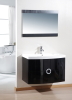 90CM MDF bathroom cabinet wall hung cabinet vanity UK style for good promotion