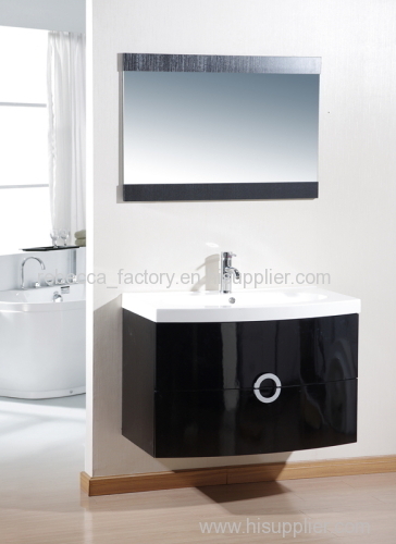 90CM MDF bathroom cabinet wall hung cabinet vanity UK style for good promotion