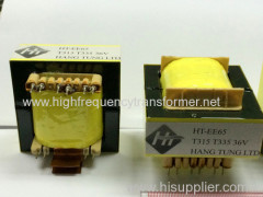 EE42 Double Core Vertical High Frequency power Transformer in Medical Areas and Tele communication