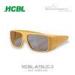 Yellow High Transmittance Effect IMAX 3D Glasses For Movie With PC Frame