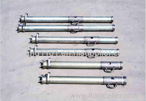 Suspension single hydraulic prop from underground coal mining