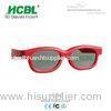 Fashional Kid Red 3D Glasses Compatible for DepthQ / X-mirrow 3D Theater