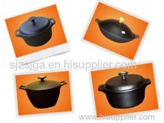 cast iron enamel casseroles