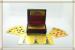 Customize 24K Karat Gold Plated Playing Cards with Wood Gift Box and Certificate