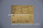 New $ 100 dollar gold banknote for Coin Collection , Value Collection