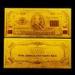 America $1000 24kt Gold foil banknote for collection gift , gold foreign money
