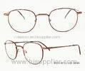 Brown Vintage Optical Titanium spectacle frames , Flex Temples