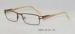 Clear / Black Metal Optical Frames , Spectacles Frames For Men With Round Face