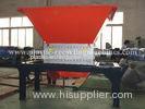 Big die head, pipe, plastic, woodwaste recycling line Double shaft shredder