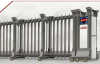 Modern gate designs Aluminum alloy Electric Telescopic Gate in highest quality Classical RomeⅠC