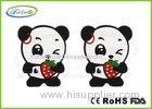 Rub-on Scratching Off Fruit Scented Scratch and Sniff Sticker Lovely Panda Shape 40 * 35mm
