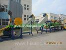 Cutting , Washing And Drying Waste Plastic Recycling Machine