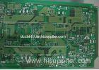 Green Single Sided 3 OZ Copper Printed Circuit Board 2 Layer Routing / Punching / V Cut
