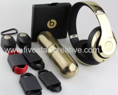 2015 Beats Studio Wireless Headphones with Beats Pill 2.0 Speaker Limited Edition Gold