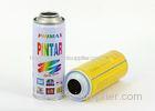 Antirust Aerosol Packing Pressurized Spray Tinplate Can , Butane Gas Canister