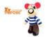 Modern Home Decoration 60cm PVC Bear , Hand Drawing Personalized Plastic Bear
