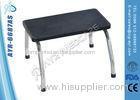 Hosptial Bed Accessories Stainless Steel Single Foot Step With Anti-skidding Top