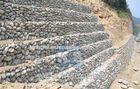 Welded Wire Hexagonal With 10 Degrees For The Gabion KS 27 System Gabion Retaining Wall