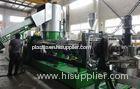 Single Screw PP Film Granulator , Plastic Recycling and Pelletizing Line with CE