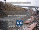 Double-Twisted Gabion Boxes Retaining Wall Structures Wire Diameter 2.7mm