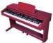Melamine Shell Red 88 Key Digital Piano , Electronic Keyboard Piano