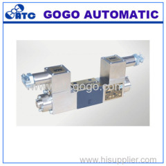 Explosion isolation solenoid directional control valve