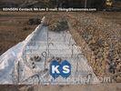 Galvanized Hexagonal Wire Mesh Gabion Boxes With Zinc , Aluminium Alloy