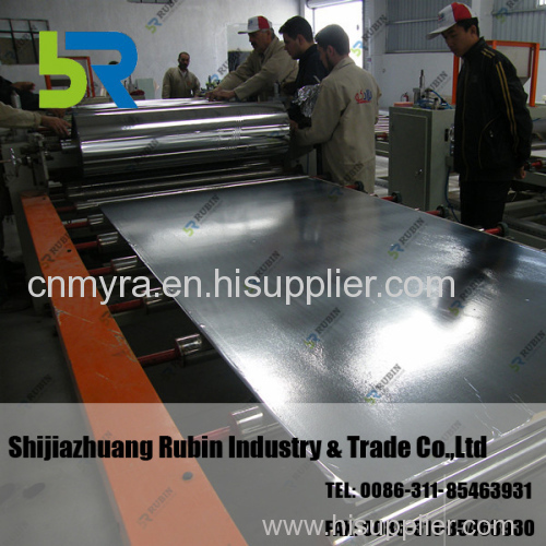 Whole set PVC gypsum board machinery