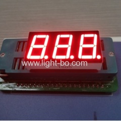 супер ярко-красный общий анод 0.56" 3-разрядный 7-сегментный светодиодный дисплей для приборной панели